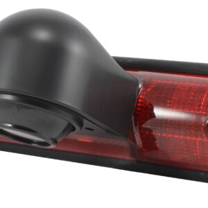 The image shows the universal 3rd brake light and camera from a side view.